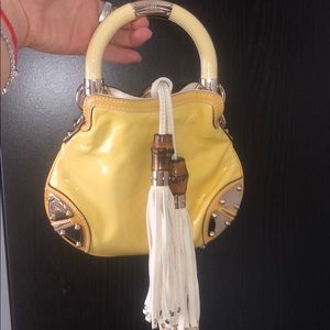 Gucci Yellow Hobo Bag